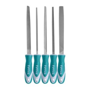 TOTAL 5 Pcs steel file set/8”