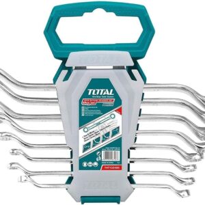 TOTAL Offset ring spanner  set Size:6-22mm
