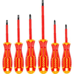 INGCO 6 Pcs insulated screwdriver set