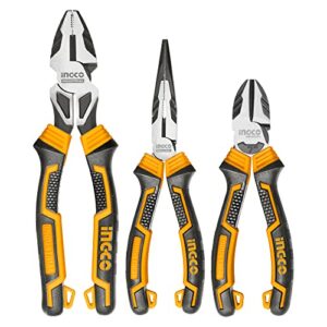 INGCO 3 Pcs high leverage pliers set