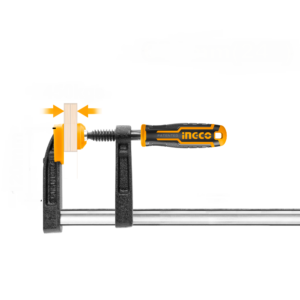 INGCO F clamp with plastic handle Clamp size:120x600mm