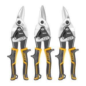 INGCO 3 Pcs aviation snip set 250mm（10""）