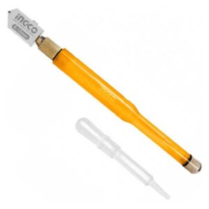 INGCO Plastic handle oil glass cutter length:165mm