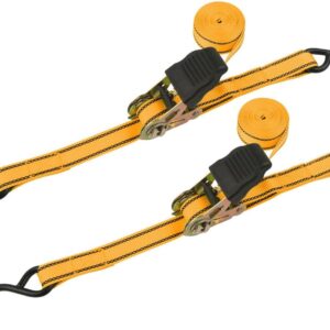 Tolsen Industrial 2Pcs Ratchet Tie Down Set