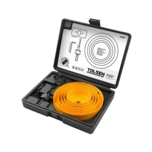Tolsen 8Pcs Hole Saw Set