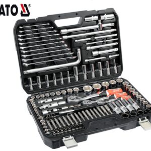 Yato Socket set1/4", 3/8" & 1/2" 128PCS