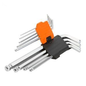 Wokin  9Pcs Longarm Ball Point Hex Key Set
