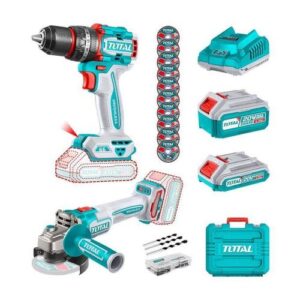 Total Cordless 2 pcs combo kit 20v