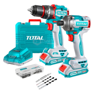 Total Cordless 2 pcs combo kit 20V