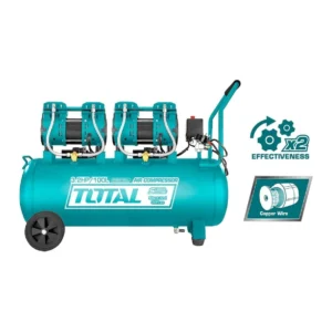 Total Air compressor 100L 2×1200W （3.2HP）