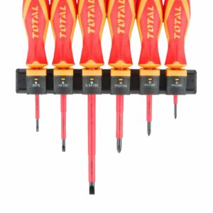 Total 6 Pcs insulated screwdriver set