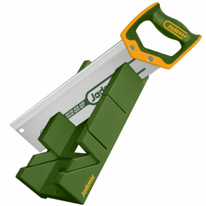 Jadever Mitre box and back saw set 300mm