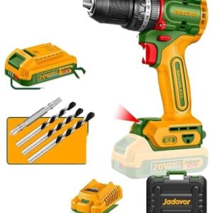 Jadever Compact Brushless Cordless Impact Drill 62Nm