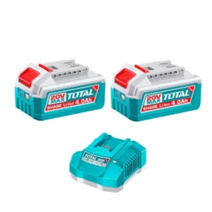 Total TFBCPK2013 Lithium-Ion battery and charger kit 4.0Ahx2