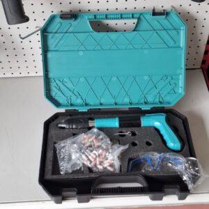 Manual rivet gun and nailer kit